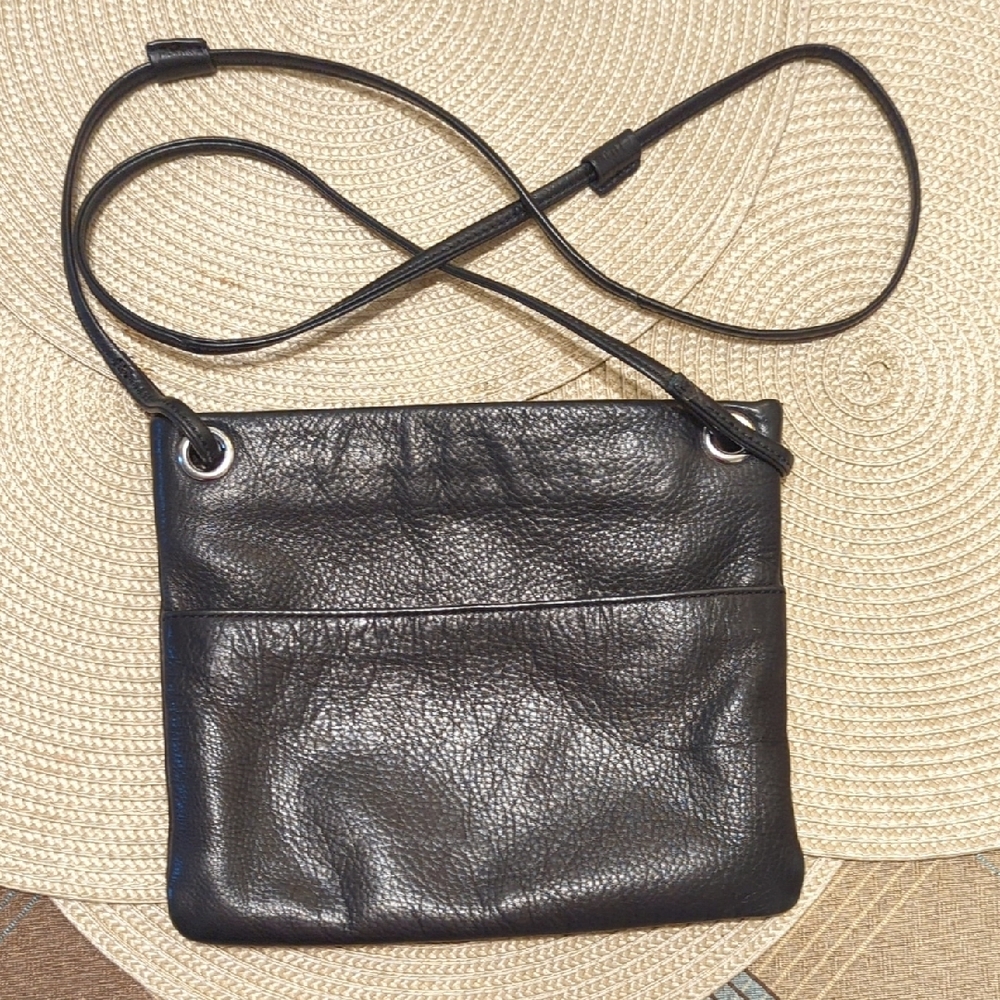Margot Elegant Black Leather Handbag